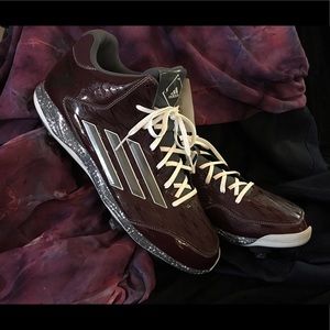 NWT ADIDAS Poweralley 2 Mid metal baseball cleats